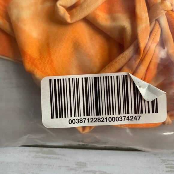 NWT Naked Wardrobe Bikini Set in Orange Swirl - Picture 11 of 11